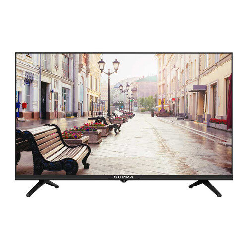 32" Телевизор Supra STV-LC32ST00100W, HD, черный, смарт ТВ, Android