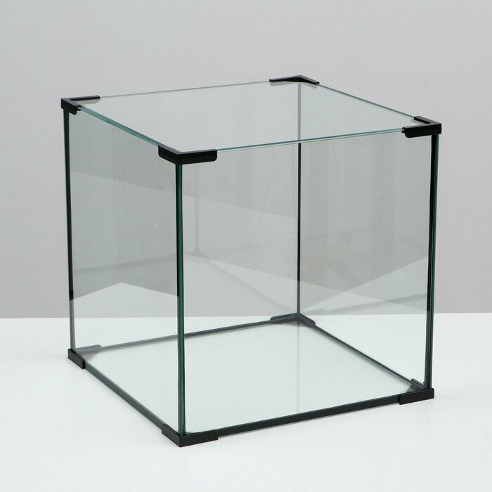 Аквариум куб, 64 литра, 40 х 40 х 40 см - фотография № 1