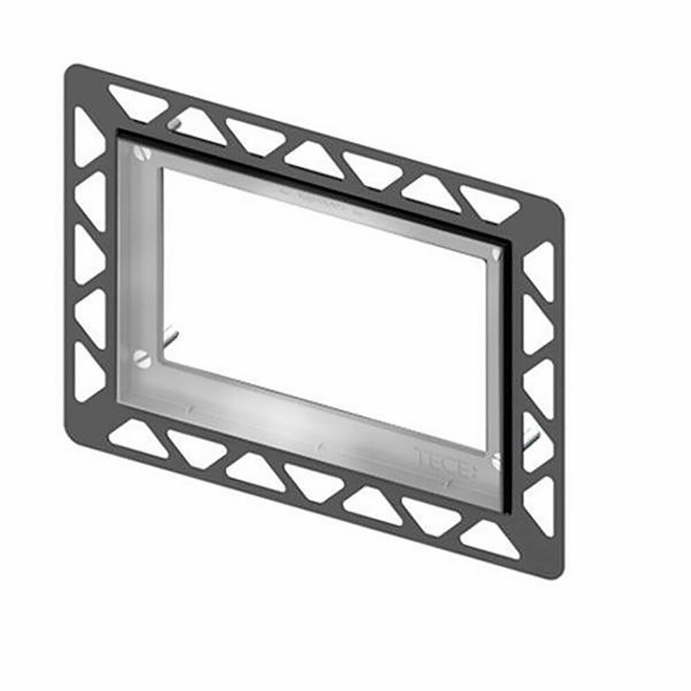 Монтажная рамка для установки стеклянных панелей TECEloop или TECEsquare на уровне стены, 9240644