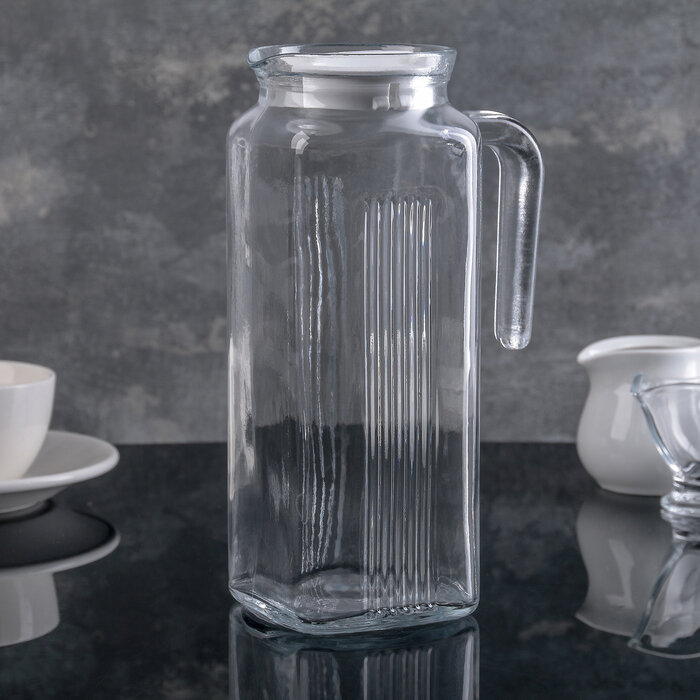 фото Кувшин Frigo, 1 л, белая крышка