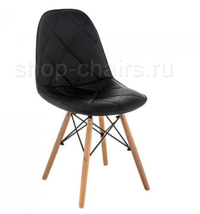 Стул Eames PC-147 черный Woodville