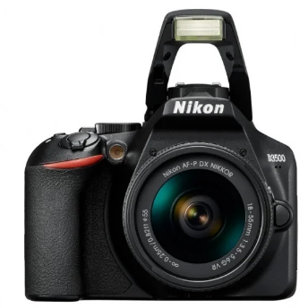 Фотоаппарат Nikon D3500 Kit AF-P 18-55mm f/3.5-5.6 VR, черный