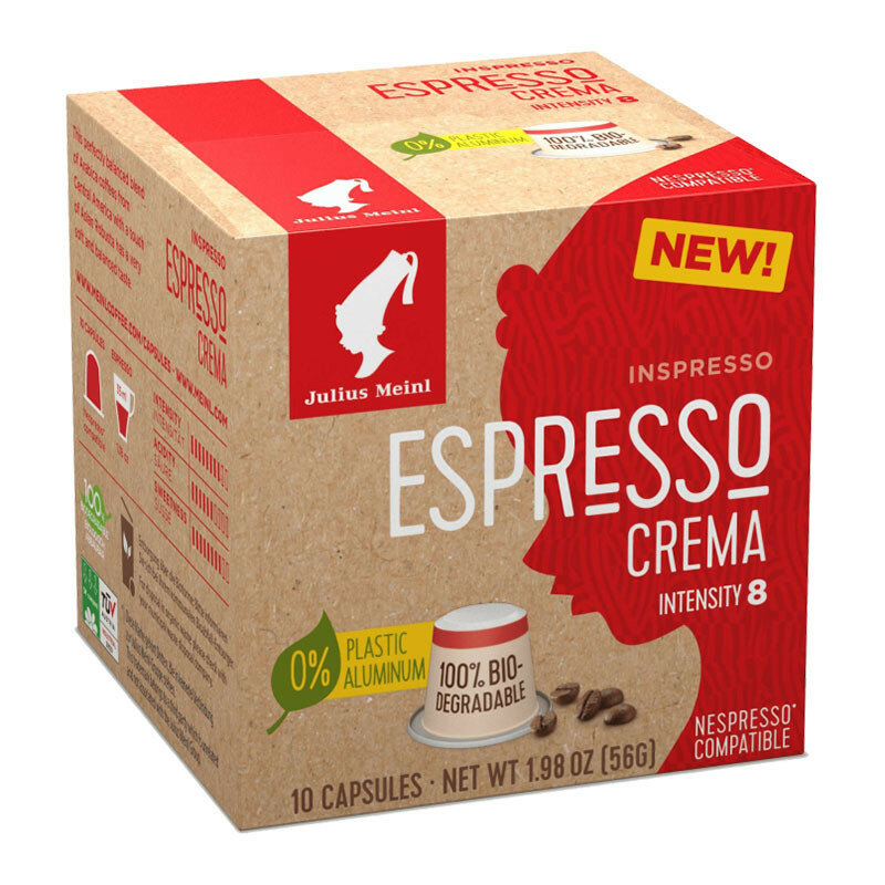 Кофе в капсулах Julius Meinl Inspresso Espresso Crema (Эспрессо Крема) стандарта Nespresso, 2x10шт - фотография № 2
