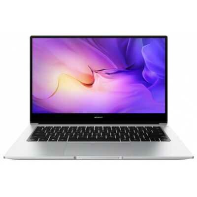 Ноутбук Huawei MateBook D 14 NbB-WDI9 53013ERK Intel Core i3 1115G4, 3.0 GHz - 4.1 GHz, 8192 Mb, 14" Full HD 1920x1080, 256 Gb SSD, DVD нет, Intel UHD Graphics, Windows 11 Home, серебристый, 53013ERK