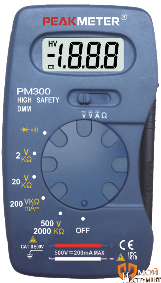 Мультиметры PeakMeter Мультиметр PeakMeter PM300