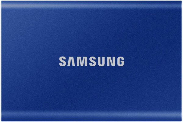 Внешний твердотельный накопитель Samsung SSD T7 External 2Tb (2048GB) BLUE TOUCH MU-PC2T0H/WW