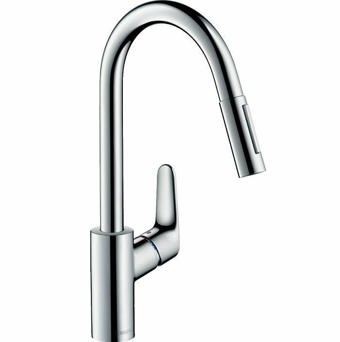 Смеситель для раковины (умывальника) hansgrohe Focus 31815000 рычажный