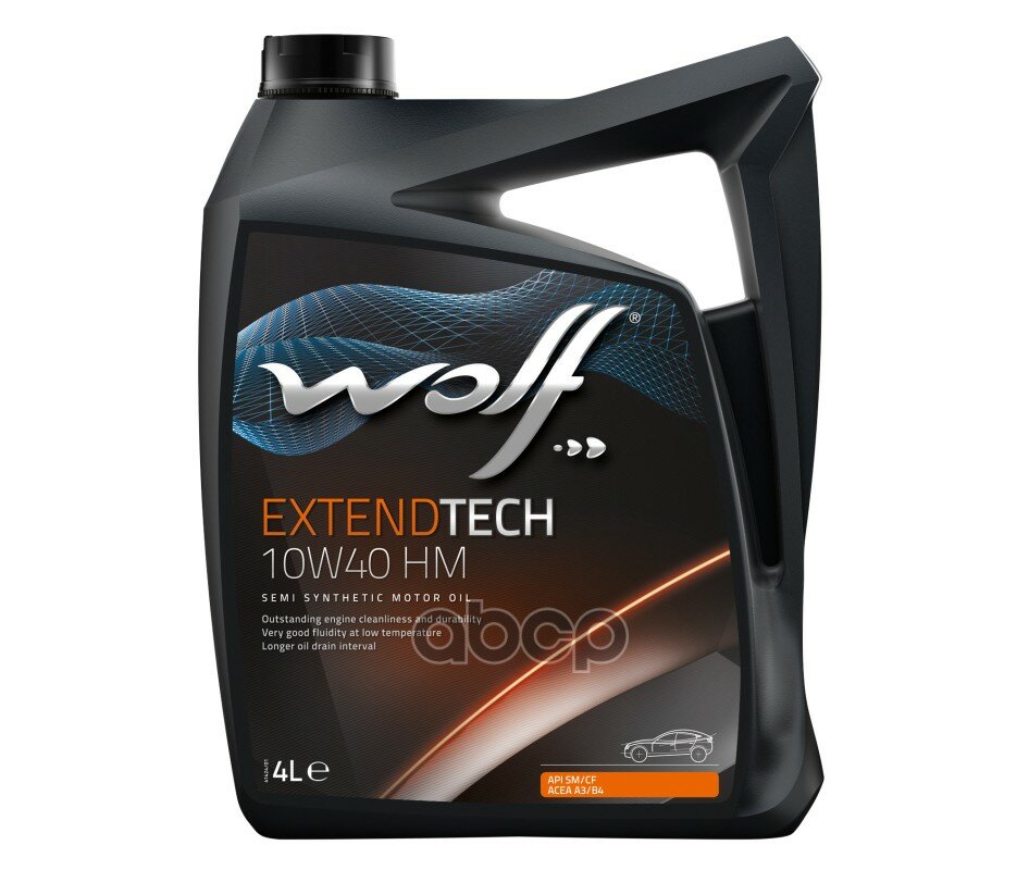 Wolf Масло Моторное Extendtech 10W40 Hm 4L