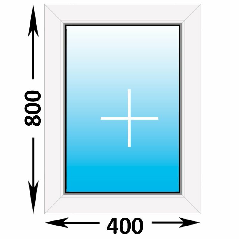 Пластиковое окно Veka WHS глухое 400x800 (ширина Х высота) (400Х800)