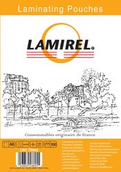 Пленка для ламинирования Lamirel 111*154, (125 мкм) А6