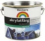 Beckers AKRYLATFARG/Бекерс Краска фасадная база A 0,9л - изображение