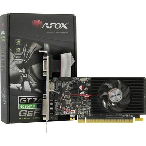 Видеокарта AFOX GeForce GT 740 4GB (AF740-4096D3L3)