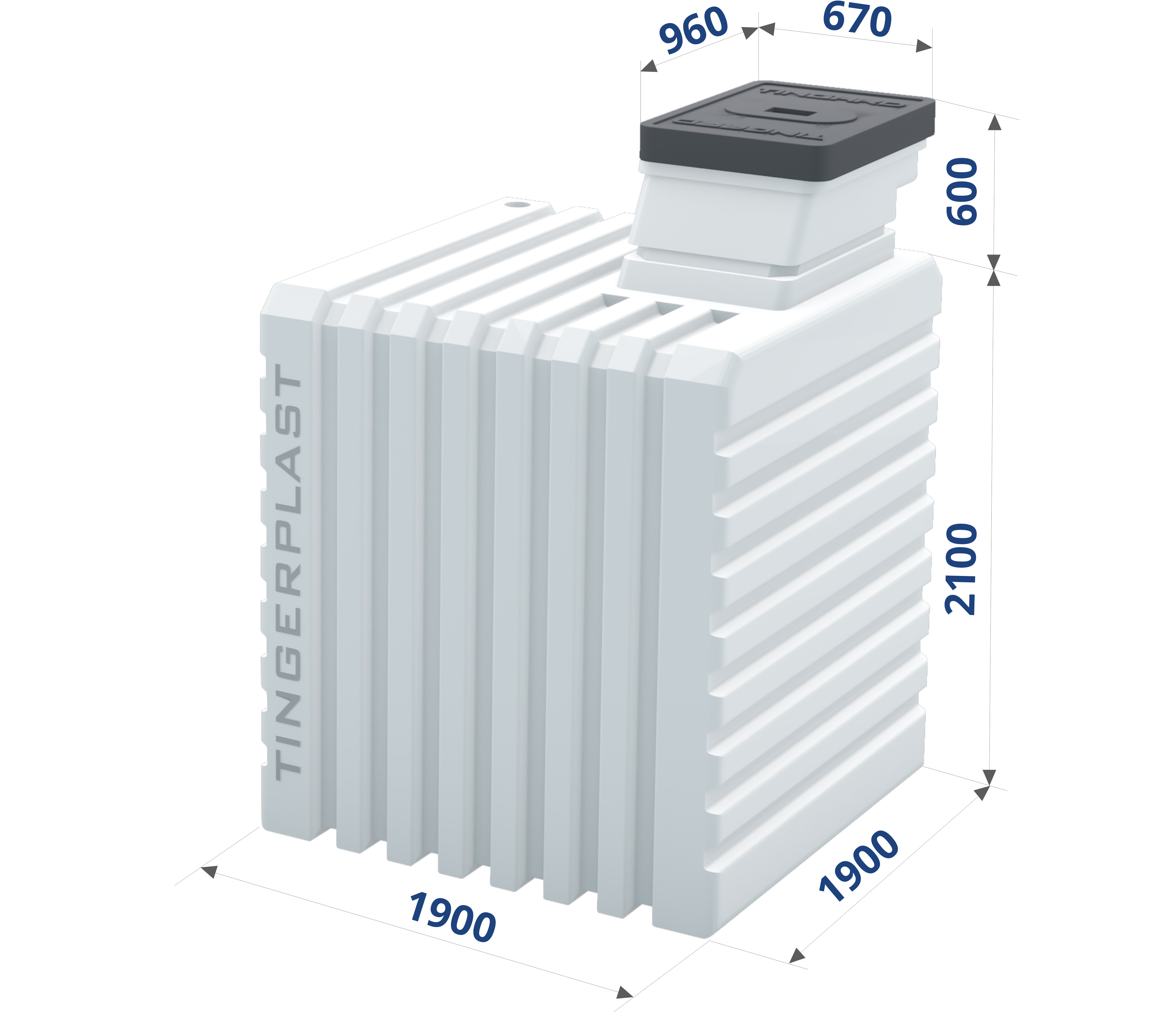 Пластиковый погреб TINGARD 1900 - фотография № 1