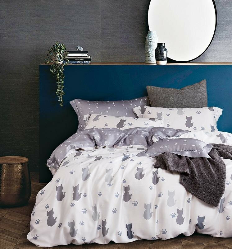 фото Постельное белье из тенсела TANGO TT-77 50х70 (1шт), 70х70 (1шт) 1,5-спальное