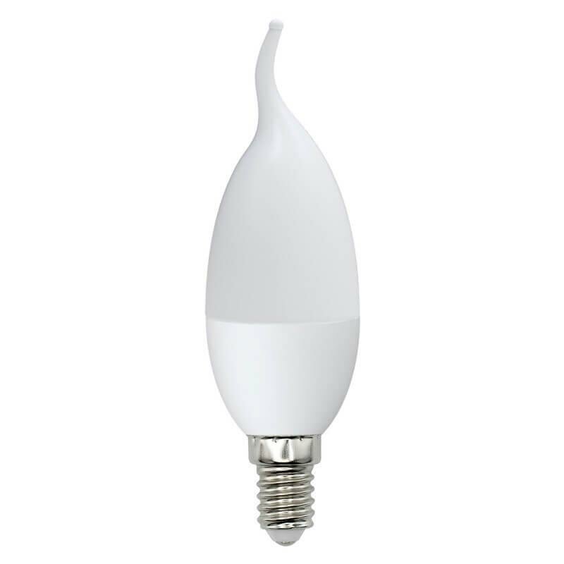 Volpe Лампа светодиодная (UL-00003808) E14 9W 4000K матовая LED-CW37-9W/NW/E14/FR/NR