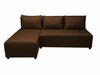 Угловой диван Виктория Кофе - изображение