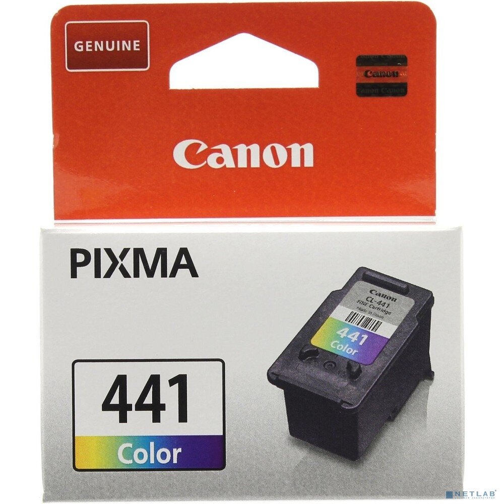 CANON Расходные материалы Canon CL-441 5221B001 Картридж струйный для MG2140/3140, Цветной, 180стр.