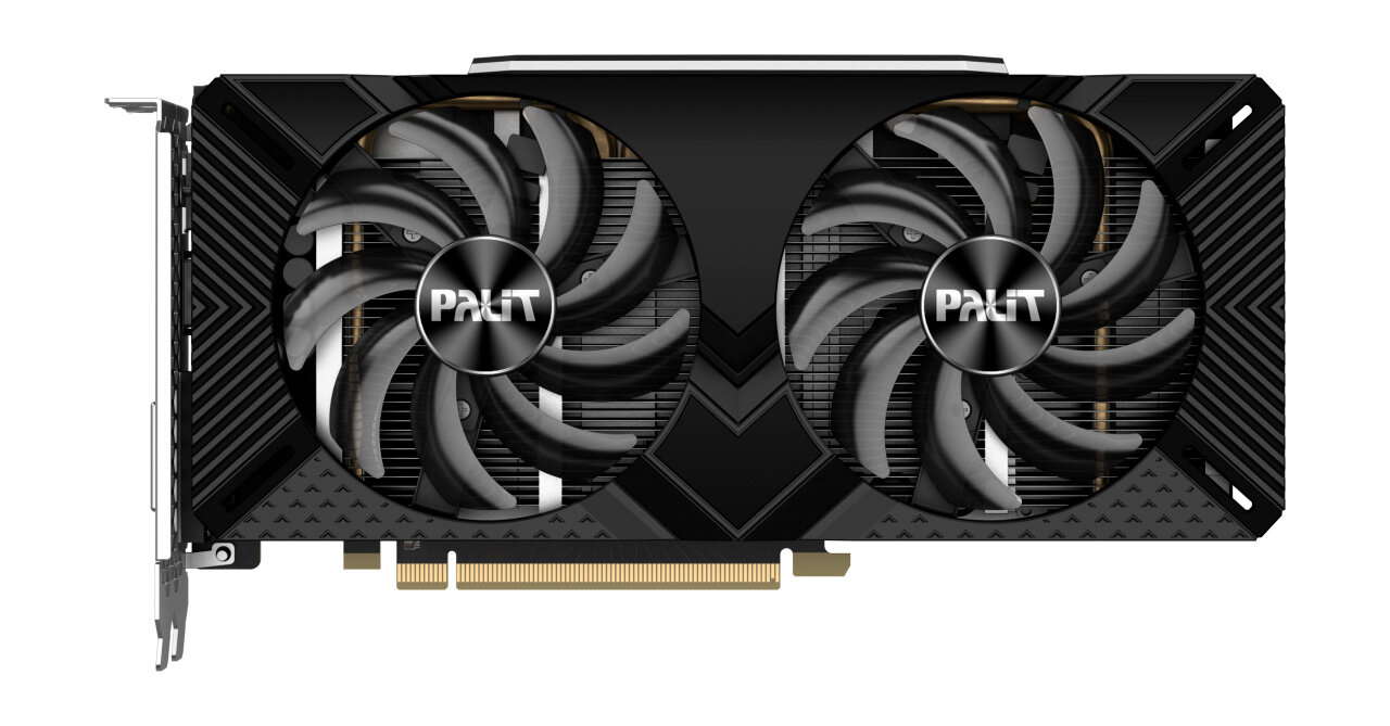 Видеокарта Palit PCI-E nVidia GeForce RTX 2060 SUPER DUAL 8G (GDDR6 256bit DVI HDMI DP) (NE6206S018P2-1160X-1)
