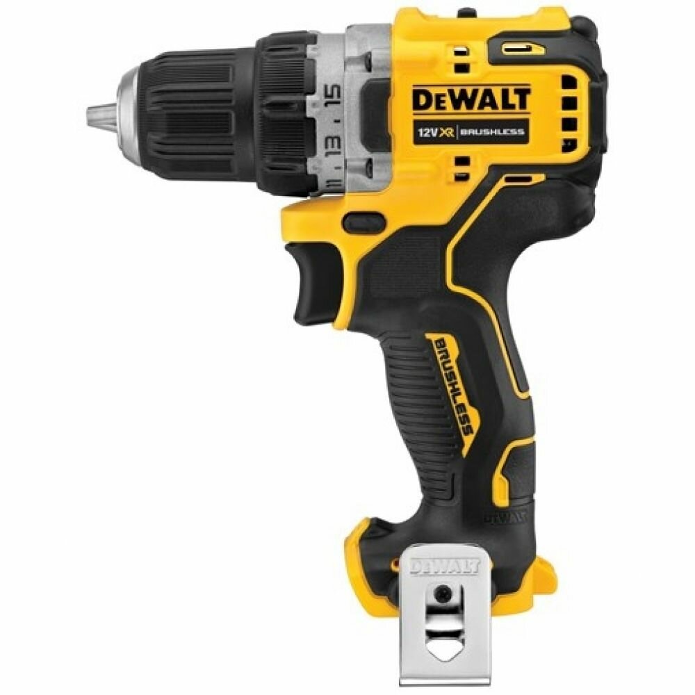 Аккумуляторная дрель-шуруповерт DeWALT DCD701N-XJ коробка 57.5 Н·м