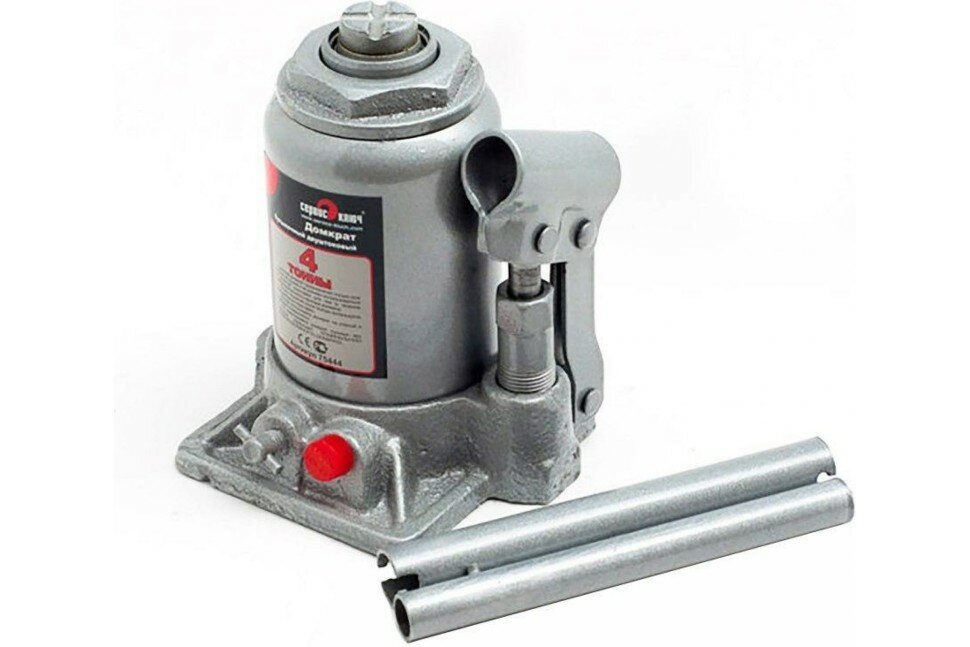 фото Двухштоковый домкрат сервис ключ 4 т, высота 160-380, 75444