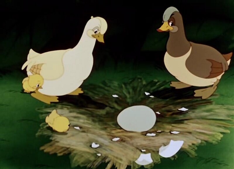 Гадкий утенок картины