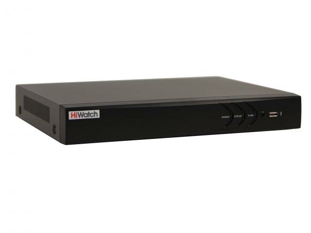 Гибридный видеорегистратор (HVR) HiWatch DS-H208UA(B) (DS-H208UA(B))
