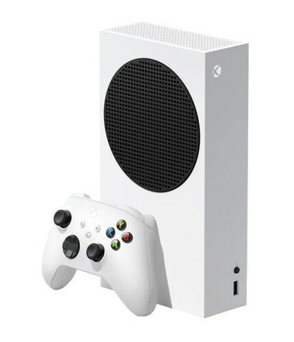 Игровая приставка Microsoft Xbox Series S 512 ГБ SSD RU белый/черный