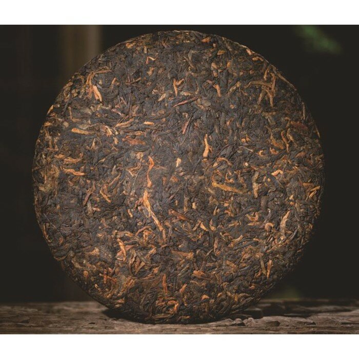 Джекичай Китайский выдержанный чай "Шу Пуэр" 2016 год, блин, Менхай, 357 г (+ - 5 г) - фотография № 3