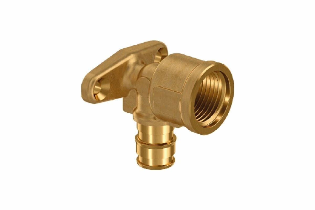 фото Usystems Водорозетка smart aqua латунная для труб pe-xa 16-rp1/2"вр l=43мм, тип 1 1135787