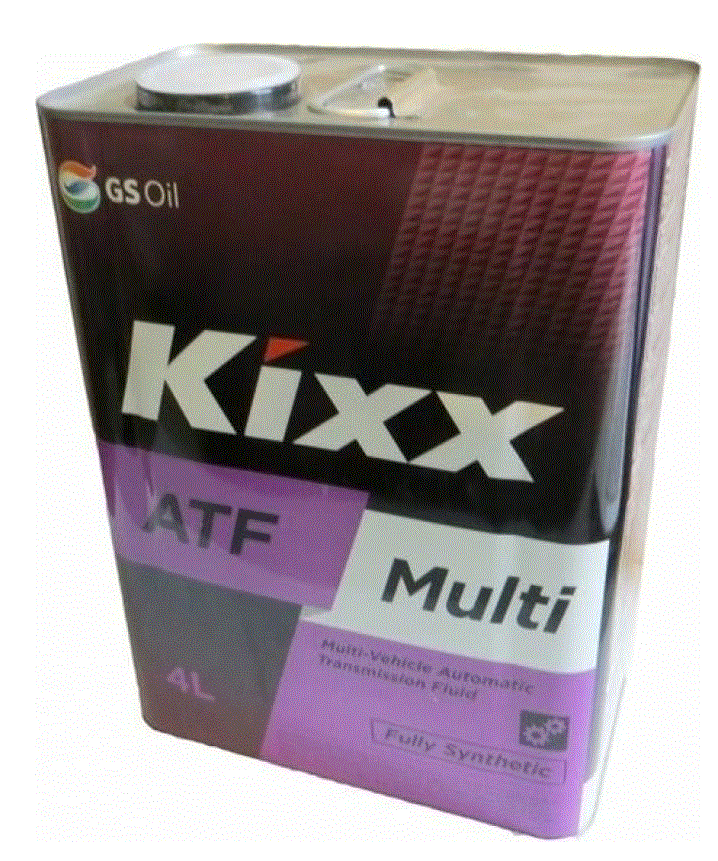 Трансмиссионное масло Kixx ATF Multi Plus синтетическое, 4 л L251844TE1 .