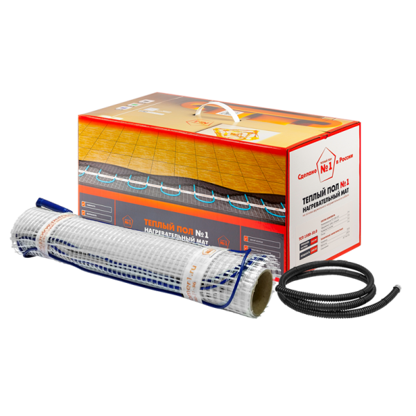 Мат нагревательный Теплый пол №1 525Вт/3,5кв.м ТСП-525-3,5