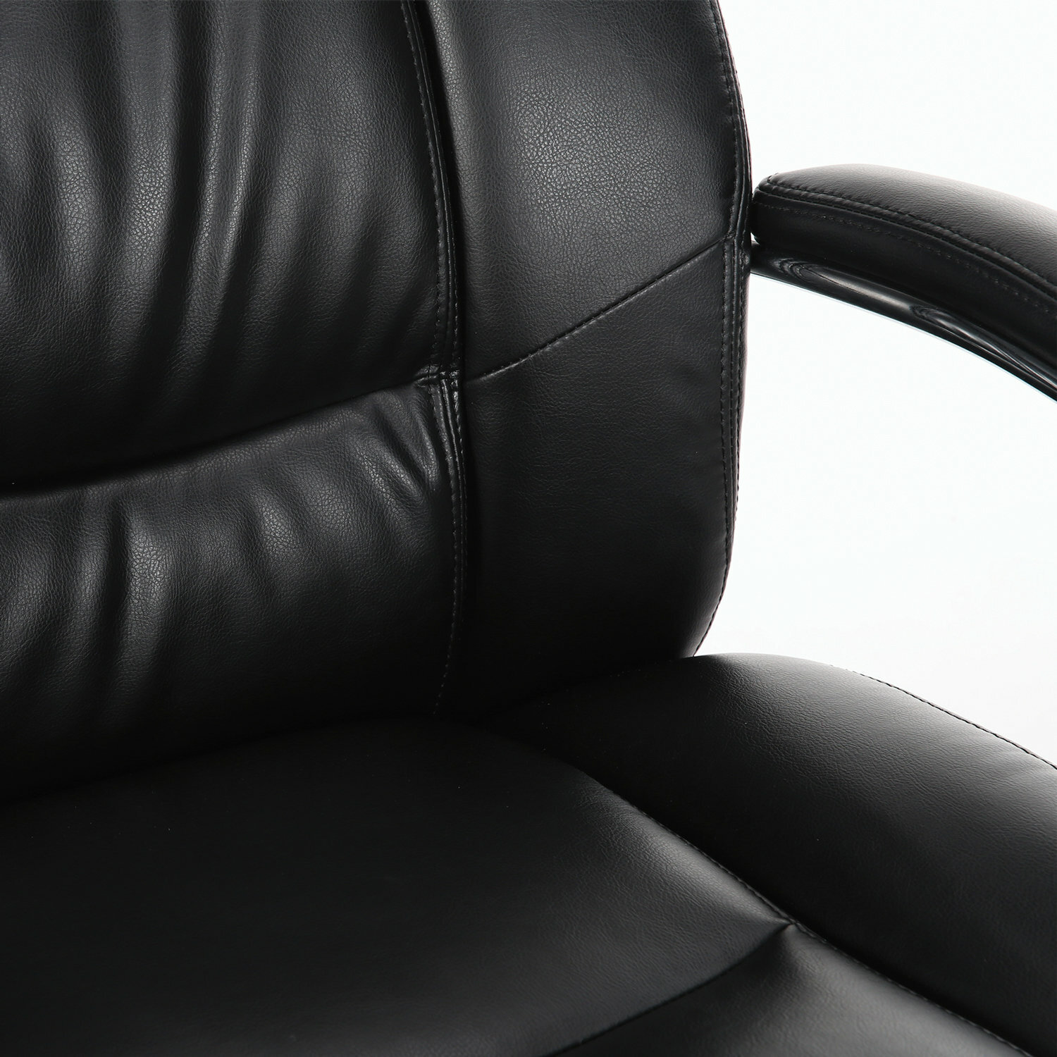 Кресло офисное BRABIX PREMIUM "Direct EX-580", хром, рециклированная кожа, черное, 531824 - фотография № 19