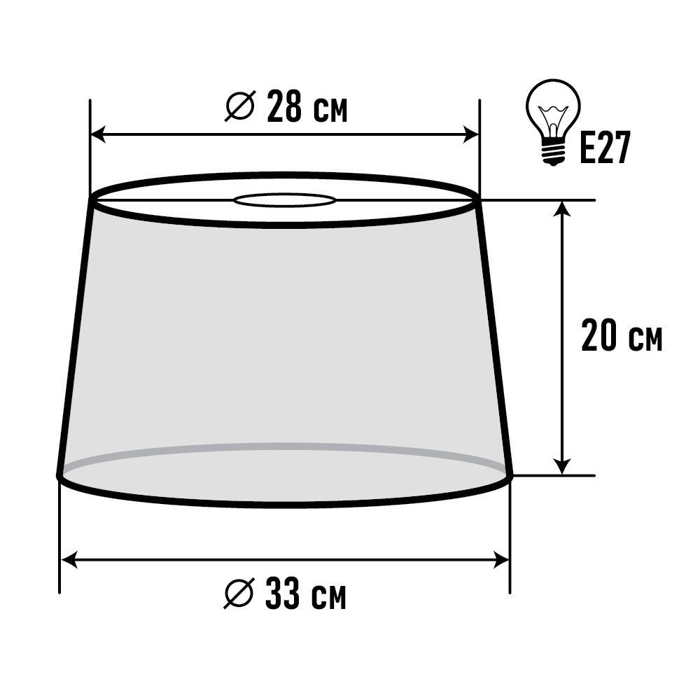 Светпромъ A21311 (A213) абажур - фотография № 2