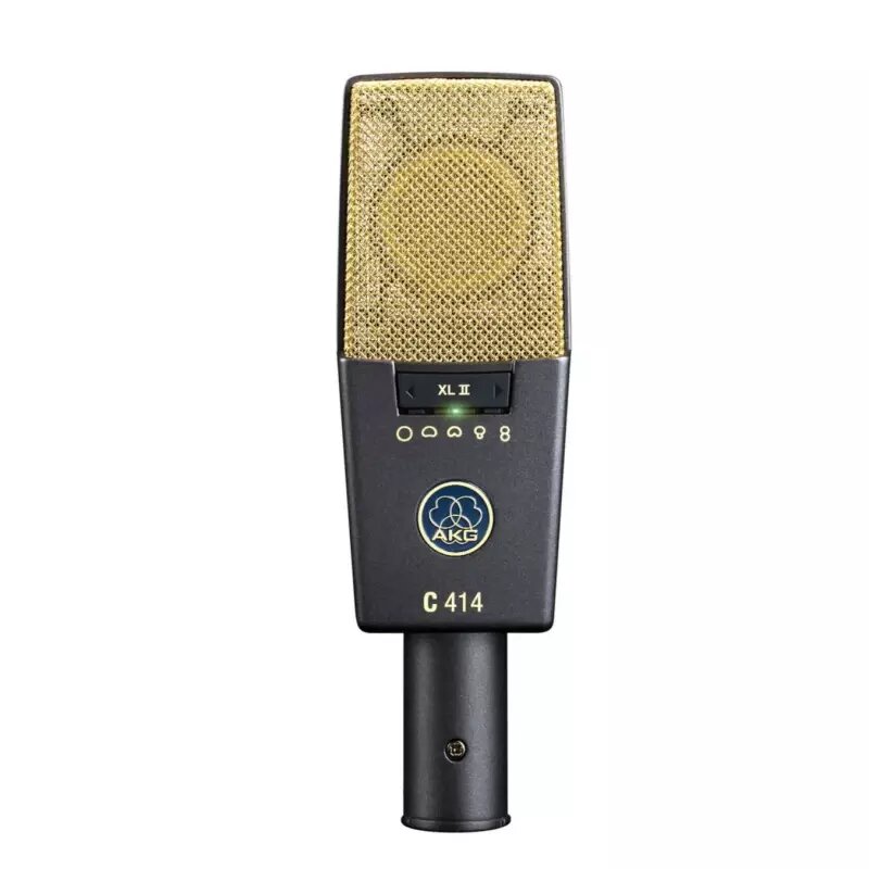 AKG C414 XLII - микрофон студийный 5 диагр. напр.с улучш.характеристикой Поп-фильтр PF80 и антивиб(Микрофоны и радиосистемы)