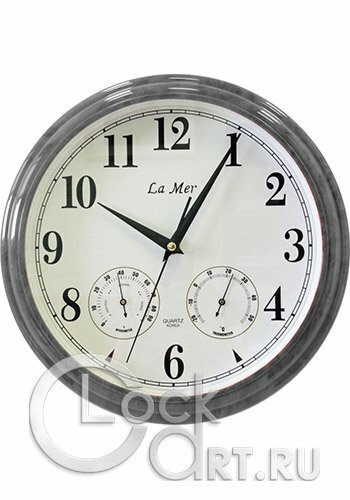 Настенные часы La Mer Wall Clock GD115-SILVER