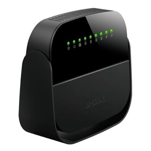 Роутер беспроводной D-Link DSL-2640U/R1A ADSL2+/VDSL2 черный