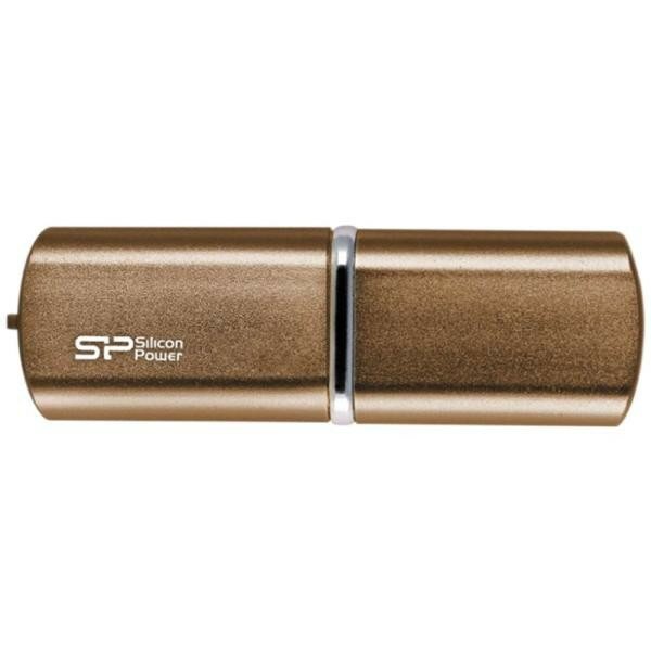 Флешка Silicon Power 8Gb LuxMini 720 SP008GBUF2720V1Z USB2.0 коричневый SP008GBUF2720V1Z