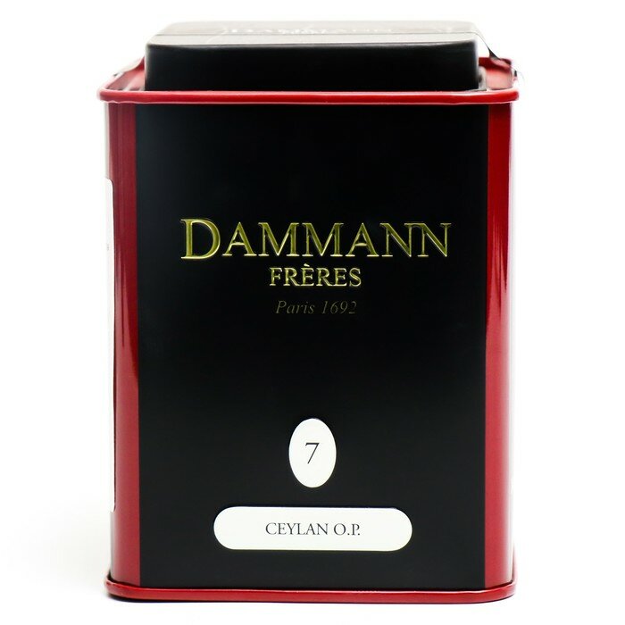 Чай черный Dammann Freres Ceylon O.P. крупнолистовой 100г