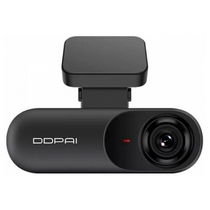 DDPAI Видеорегистратор Xiaomi DDPai MOLA N3 GPS, 2K, 140°, F1.8, WDR, G-сенсор, microSD, черный