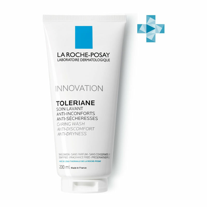 La Roche-Posay Toleriane Очищающий гель-уход, 200 мл 1 шт