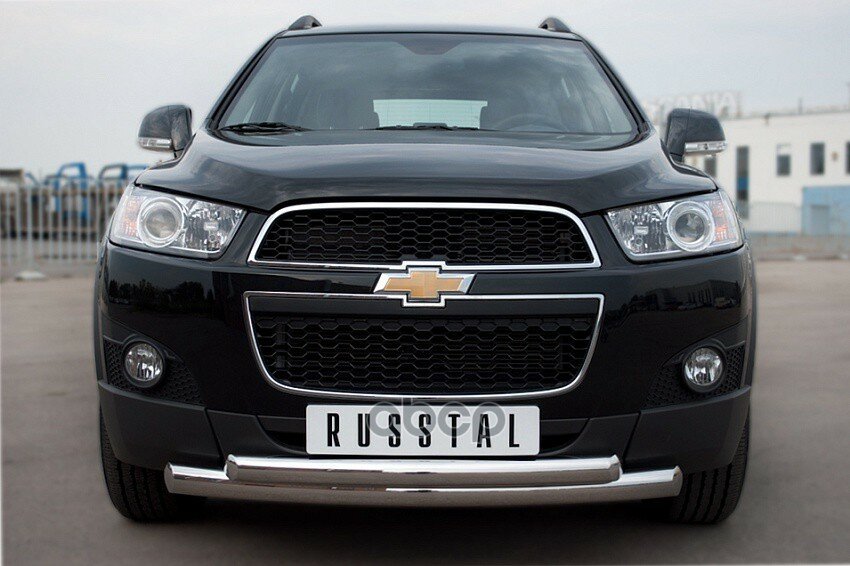 Russtal^Chcz000825 Защита Переднего Бампера 76/63 (Дуга) Chcz-000825 Chevrolet Captiva 2011-2013 Russtal арт. CHCZ000825