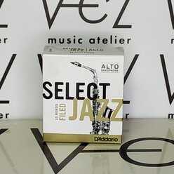 Трости D'Addario Select Jazz filed для альт-саксофона (3h)