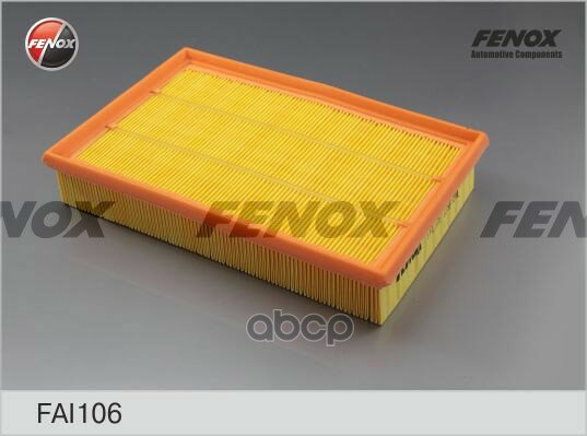 Фильтр Воздушный Ford Focus 04- 1.4-2.0, Volvo S40 04- 1.8, 2.0, V50 04- 1.6-2.0 Fai106 FENOX арт. FAI106