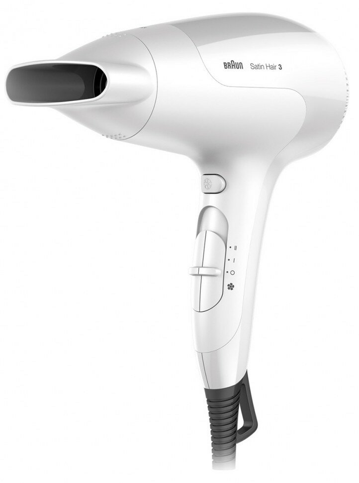 Фен Braun Satin Hair 3 PowerPerfection HD385 2000Вт белый