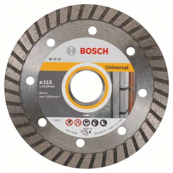Диск алмазный Bosch Standard for Universal Turbo 115-22,23