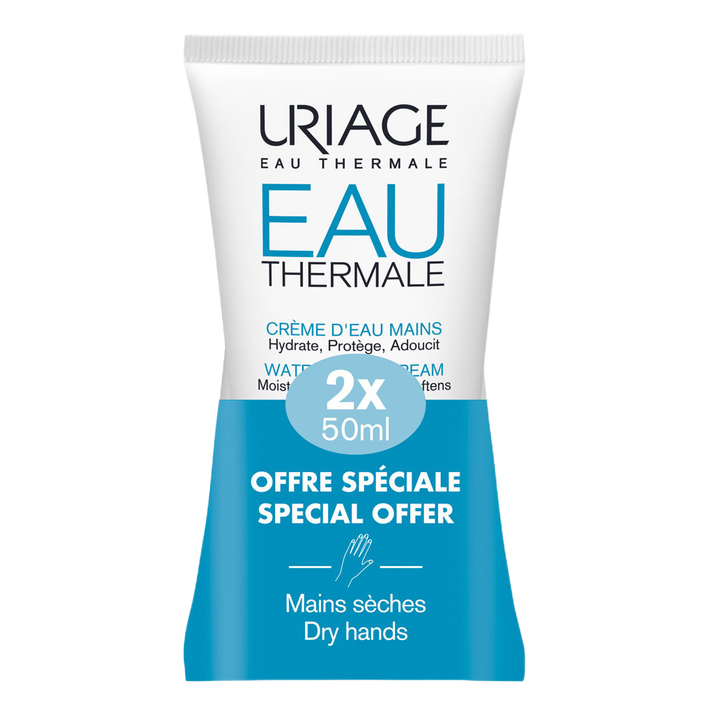 Uriage Creme Mains крем для рук увлажняющий, 50 мл 2 шт