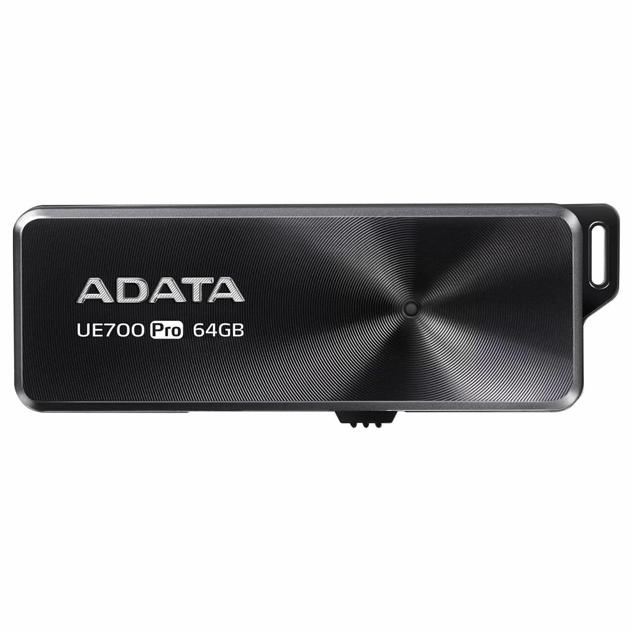 Флешка A-Data UE700 Pro 64Gb Black (AUE700PRO-64G-CBK)