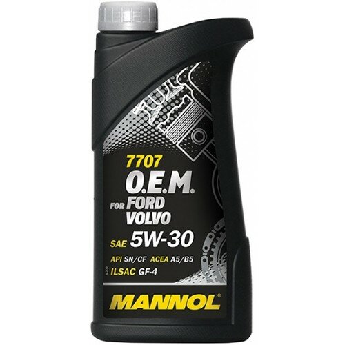 MANNOL 7709 O.E.M. for Toyota Lexus SAE 5W-30 (1л.) Синт.моторное масло API SN/CF ACEA C2/C3 ACEA A5