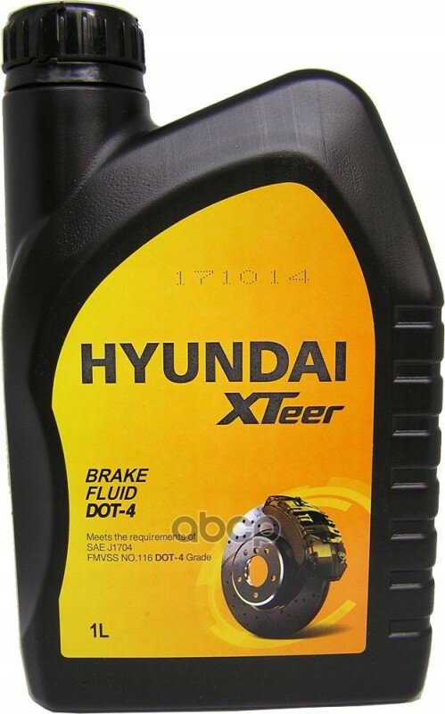   Hyundai Xteer Brake Fluid Dot4 1  2010853 Universal 1.0l HYUNDAI XTeer . 2010853