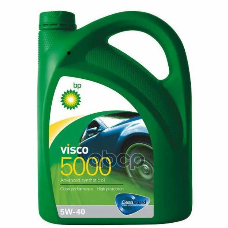 BP Масло Visco 5000 5W-40 4Л Sn/Cf A3/B4 Bmw Longlife-01 Vw 502 00/Vw 505 00 Renault Rn 0700/0710 Mb 22